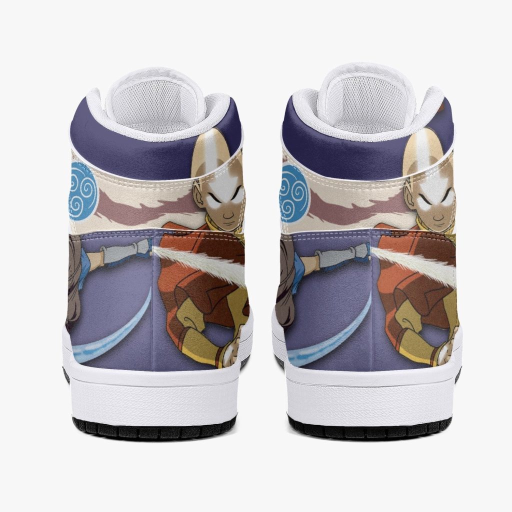 aang and katara avatar j force shoes 14 - Anime Shoes UK Store