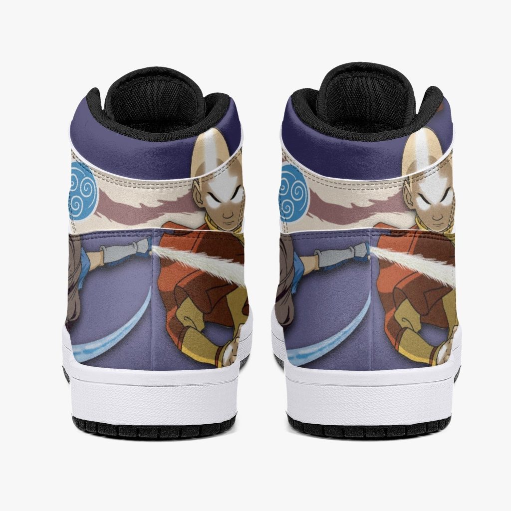 aang and katara avatar j force shoes 4 - Anime Shoes UK Store
