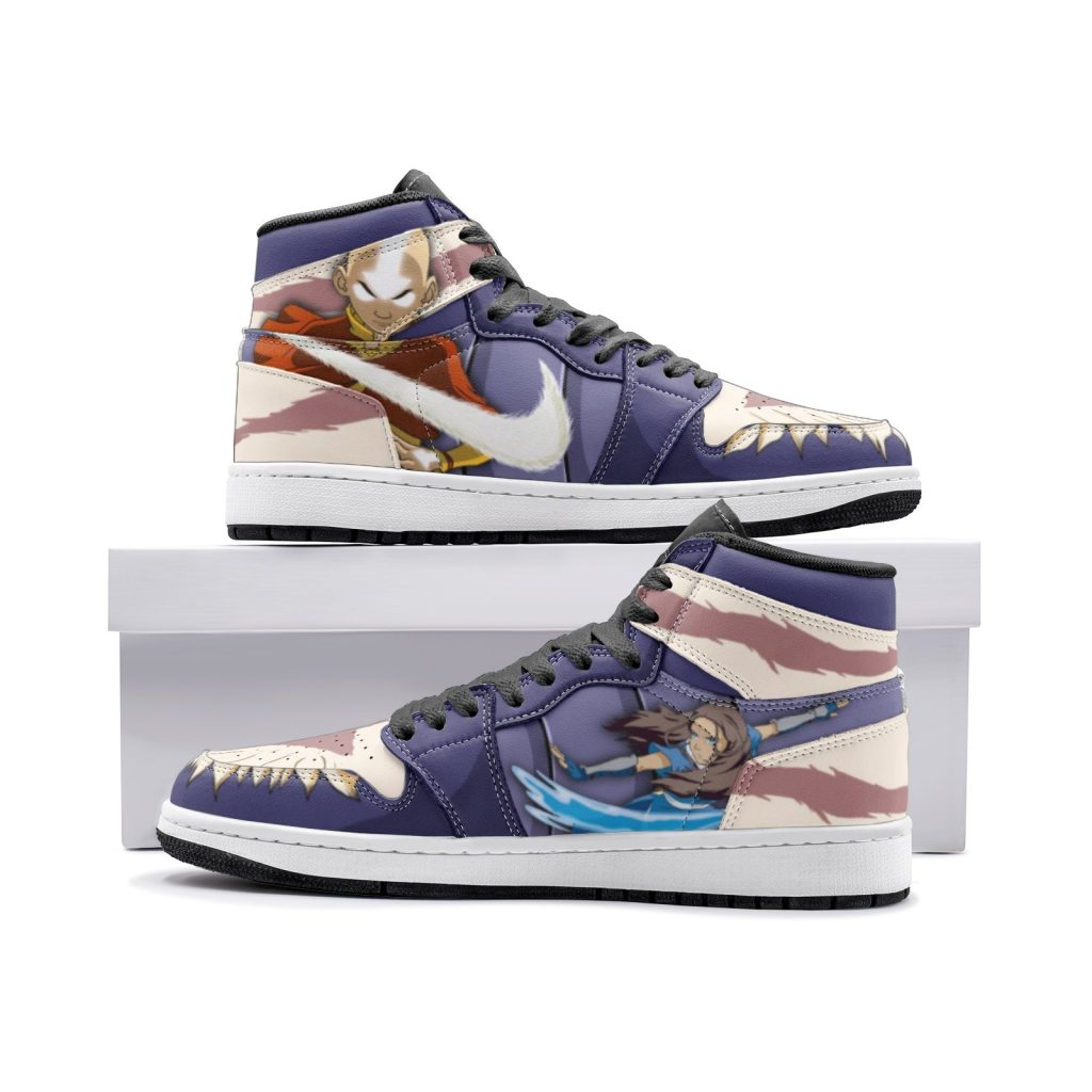 aang and katara avatar jd1 shoes - Anime Shoes UK Store