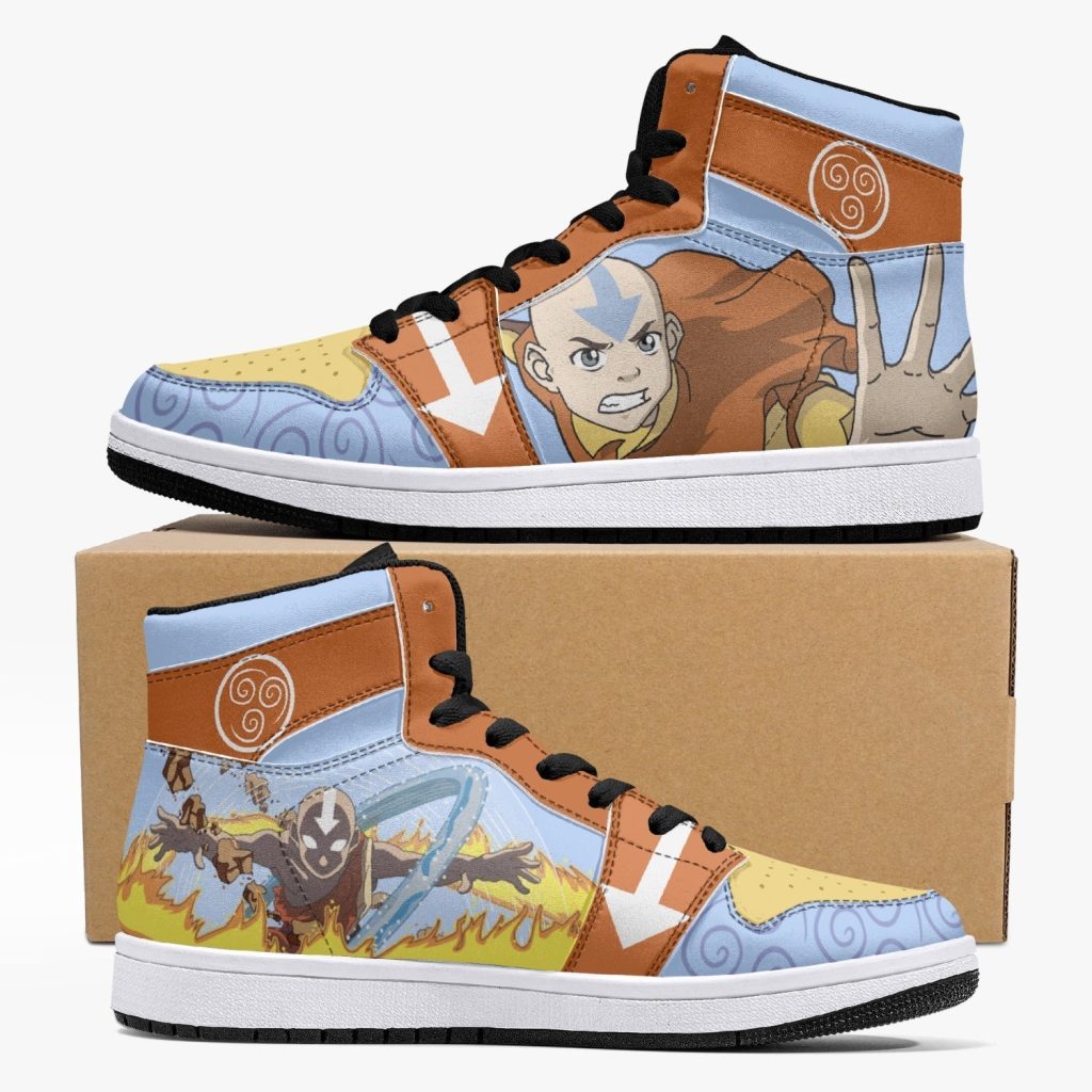 aang avatar j force shoes - Anime Shoes UK Store