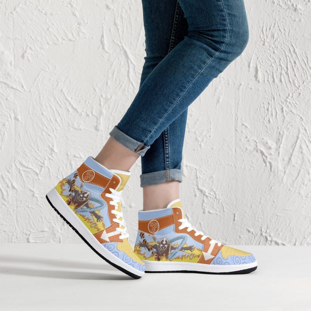 aang avatar j force shoes 20 - Anime Shoes UK Store