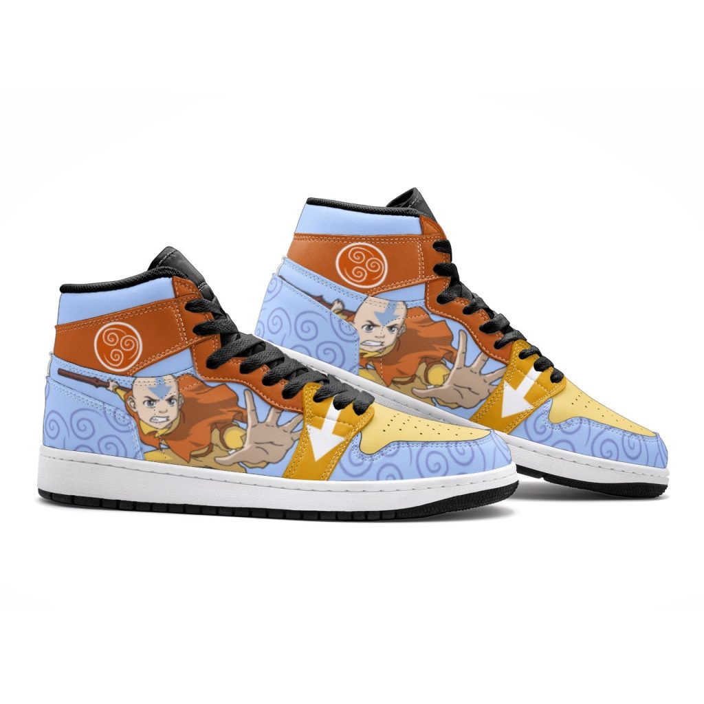 aang avatar jd1 shoes 2 - Anime Shoes UK Store