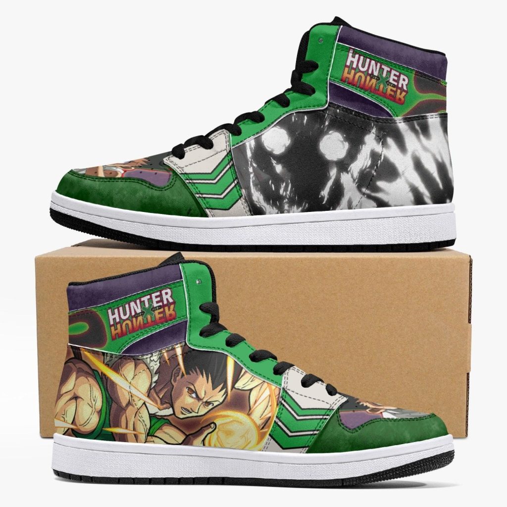 adult gon hunter x hunter j force shoes - Anime Shoes UK Store