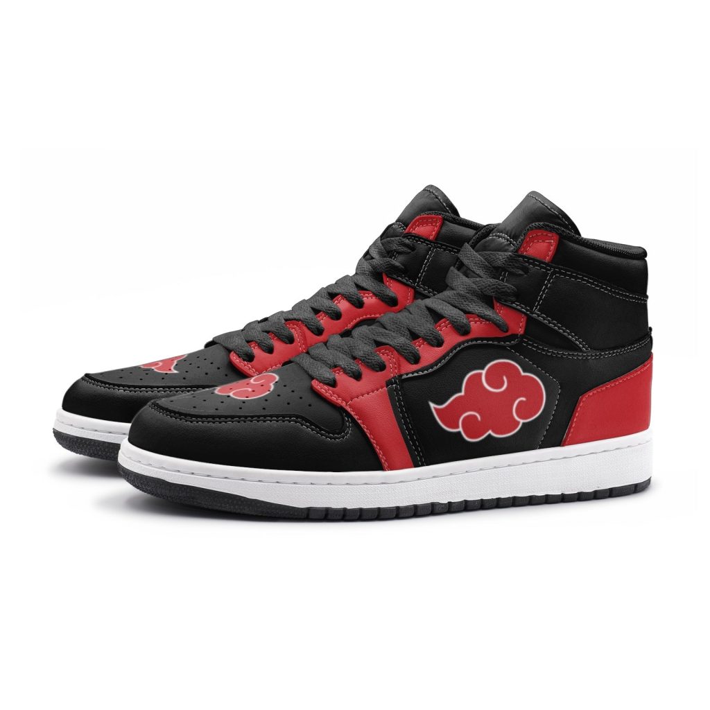 akatsuki cloud naruto jd1 shoes 3 - Anime Shoes UK Store