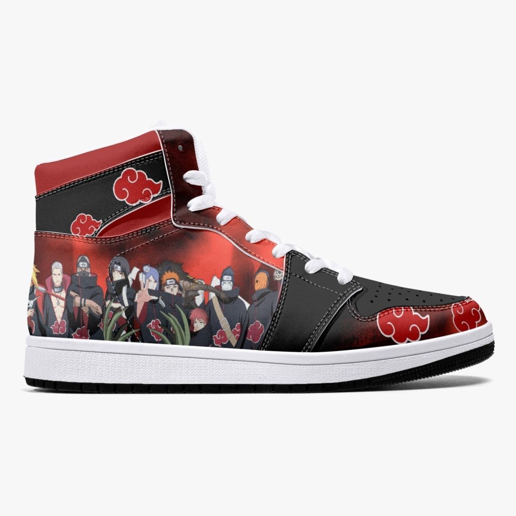 akatsuki members naruto j force shoes 10 - Anime Shoes UK Store