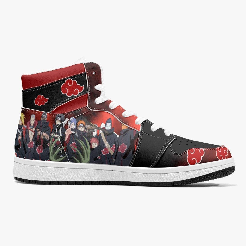 akatsuki members naruto j force shoes 9 - Anime Shoes UK Store