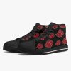 akatsuki naruto classic high top canvas shoes - Anime Shoes UK Store