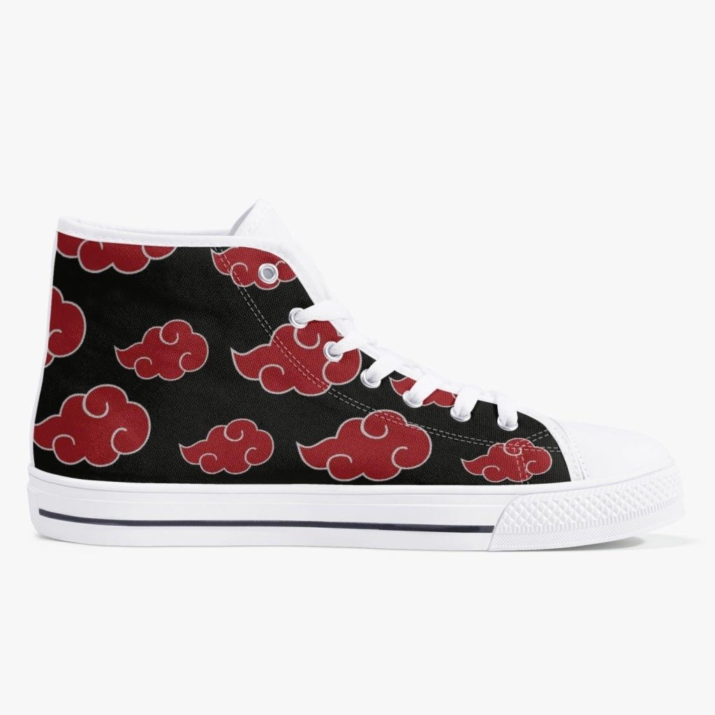 akatsuki naruto classic high top canvas shoes 14 - Anime Shoes UK Store