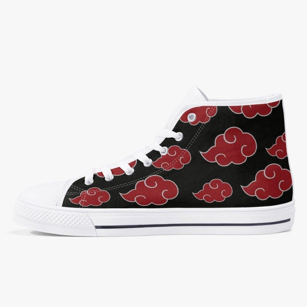 akatsuki naruto classic high top canvas shoes 15 - Anime Shoes UK Store