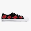 akatsuki naruto classic low top canvas shoes 2 - Anime Shoes UK Store