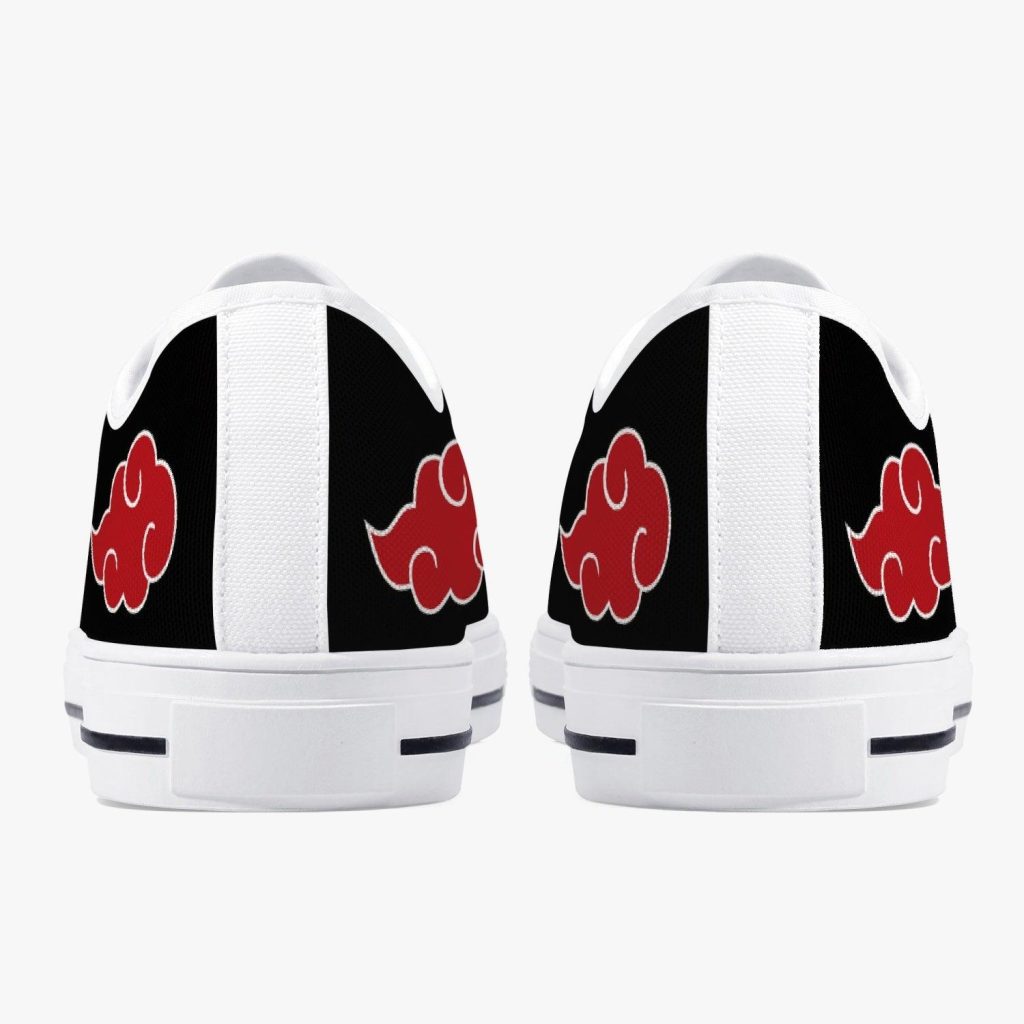 akatsuki naruto classic low top canvas shoes 5 - Anime Shoes UK Store