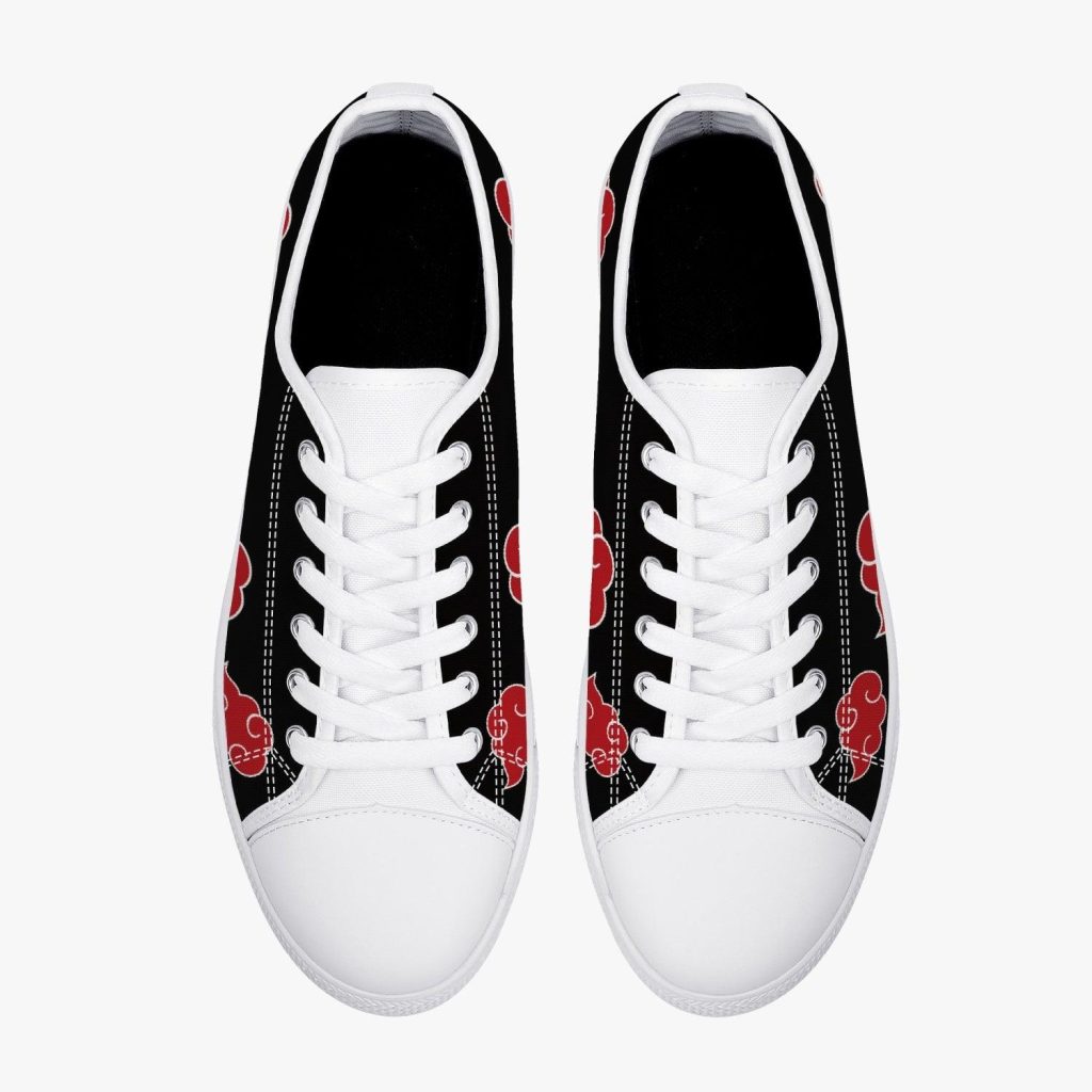 akatsuki naruto classic low top canvas shoes 7 - Anime Shoes UK Store