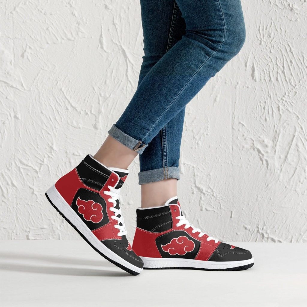 akatsuki naruto custom j force shoes 15 - Anime Shoes UK Store