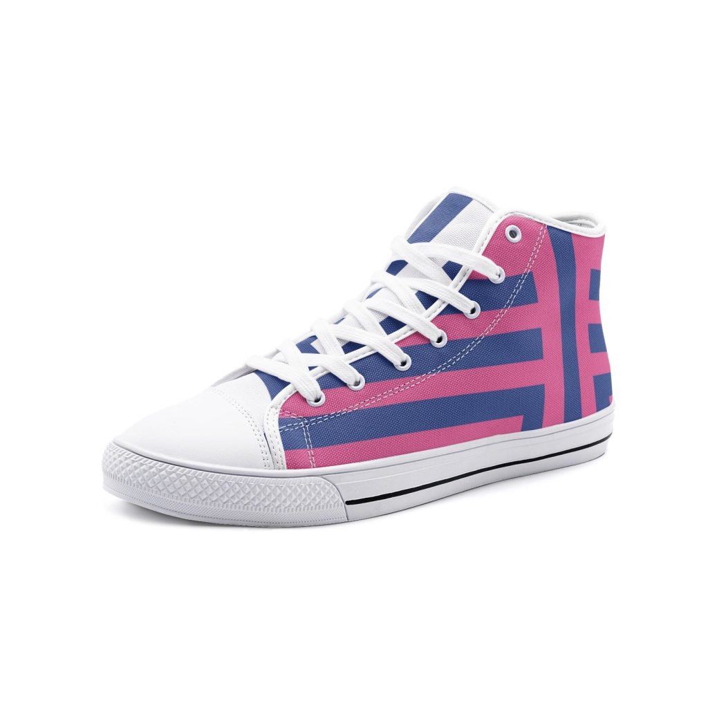 akaza demon slayer classic high top canvas shoes - Anime Shoes UK Store