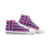 akaza demon slayer classic high top canvas shoes 3 - Anime Shoes UK Store