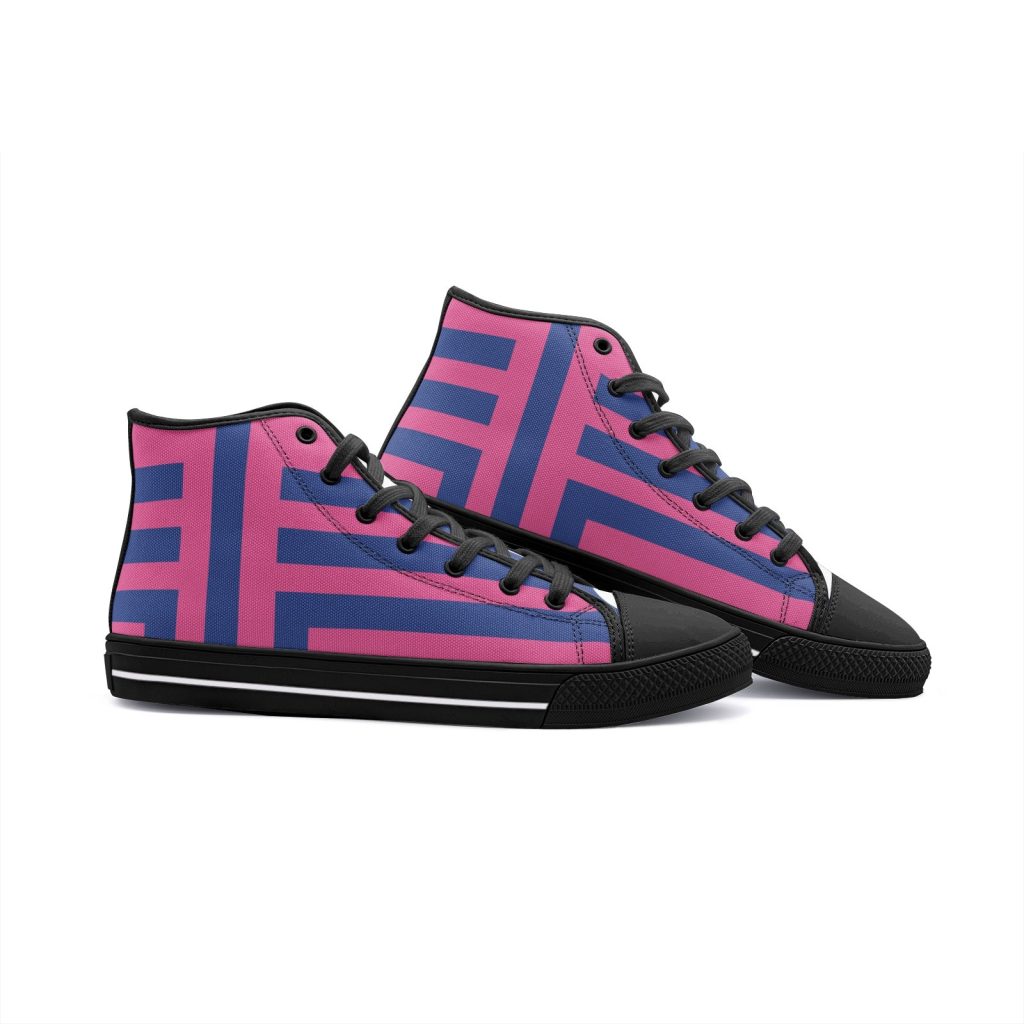 akaza demon slayer classic high top canvas shoes 6 - Anime Shoes UK Store