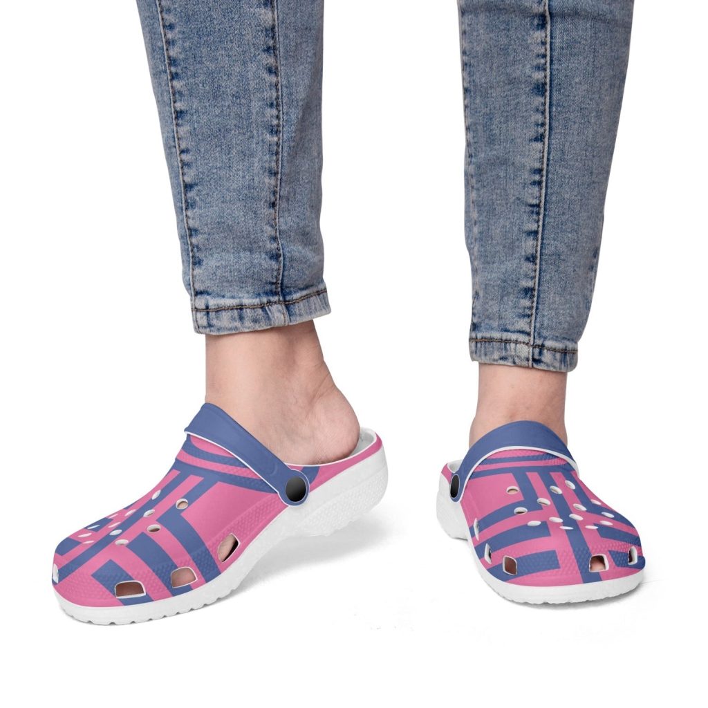 akaza demon slayer custom clogs 3 - Anime Shoes UK Store