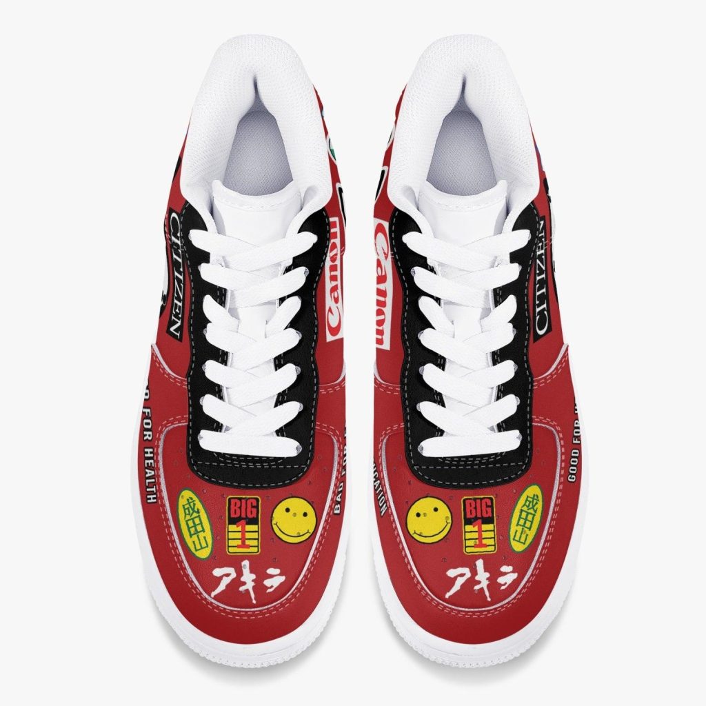 akira kaneda bike decals kamikaze 1 shoes 8 - Anime Shoes UK Store