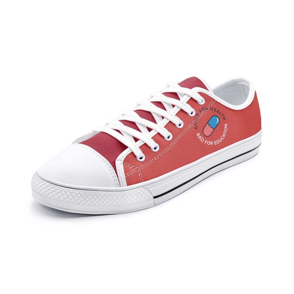 akira kaneda jacket classic low top canvas shoes - Anime Shoes UK Store