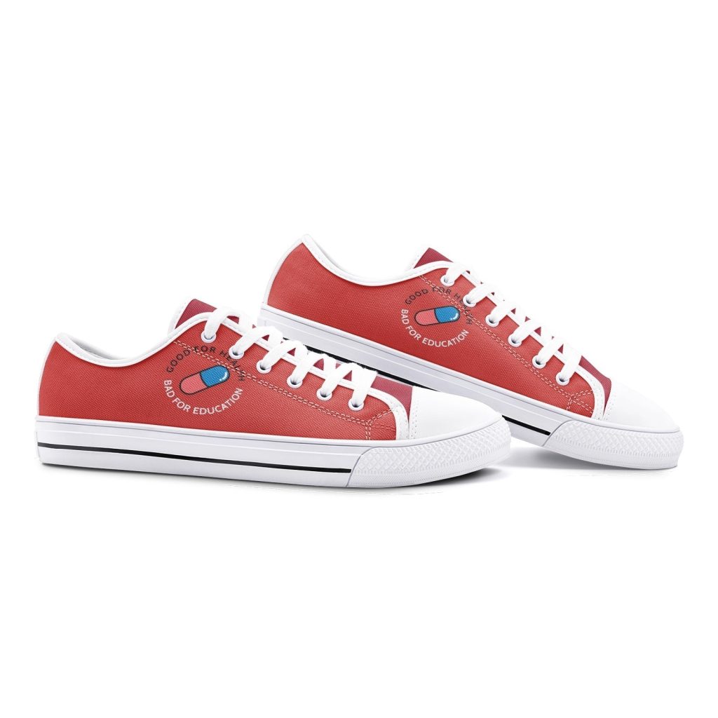 akira kaneda jacket classic low top canvas shoes 3 - Anime Shoes UK Store