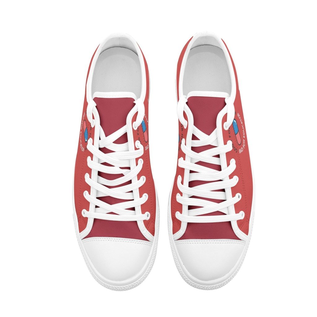 akira kaneda jacket classic low top canvas shoes 4 - Anime Shoes UK Store