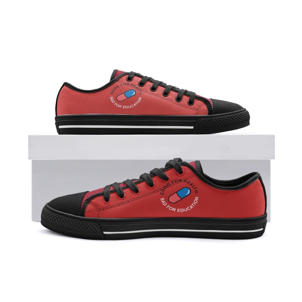 akira kaneda jacket classic low top canvas shoes 6 - Anime Shoes UK Store