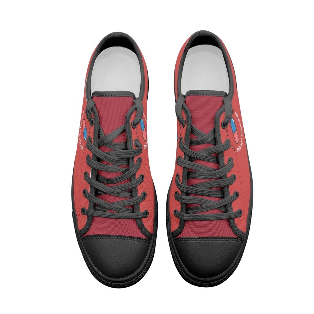 akira kaneda jacket classic low top canvas shoes 8 - Anime Shoes UK Store