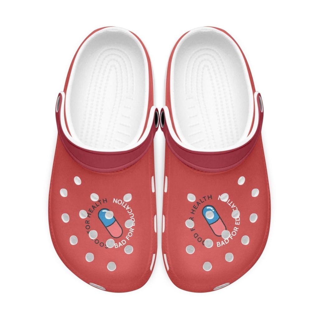 akira kaneda jacket custom clogs 2 - Anime Shoes UK Store