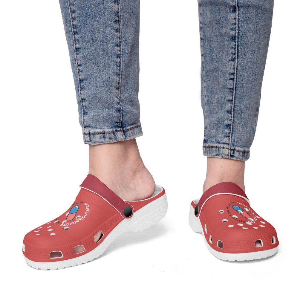 akira kaneda jacket custom clogs 3 - Anime Shoes UK Store