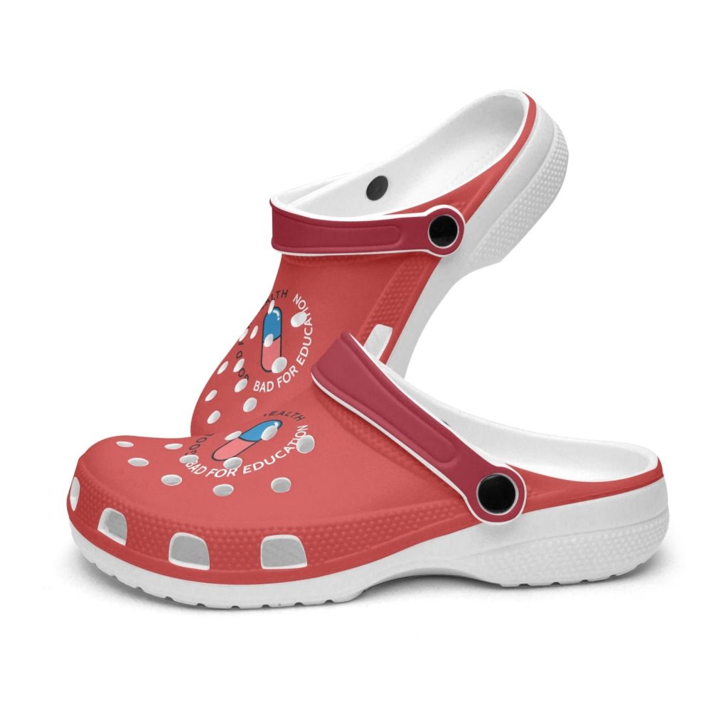 akira kaneda jacket custom clogs 4 - Anime Shoes UK Store