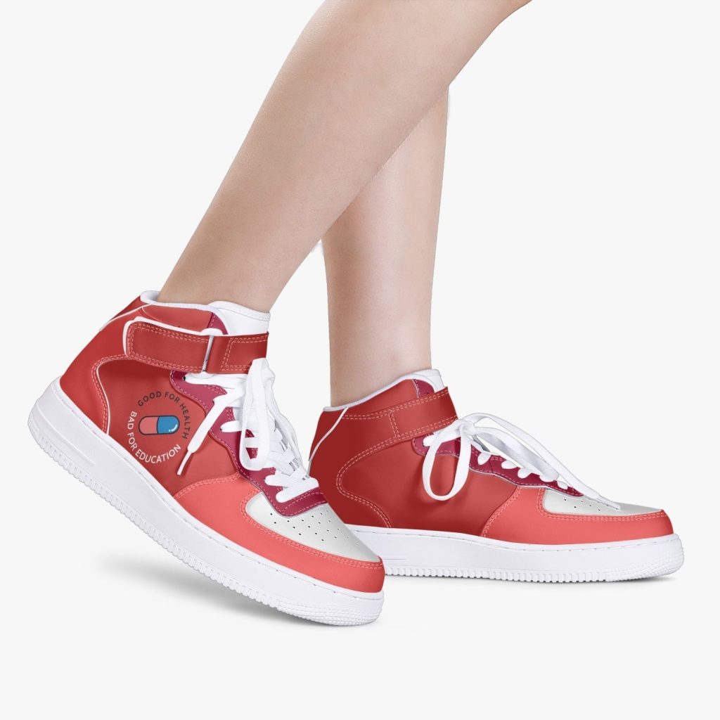 akira kaneda jacket high top kamikaze shoes 8 - Anime Shoes UK Store