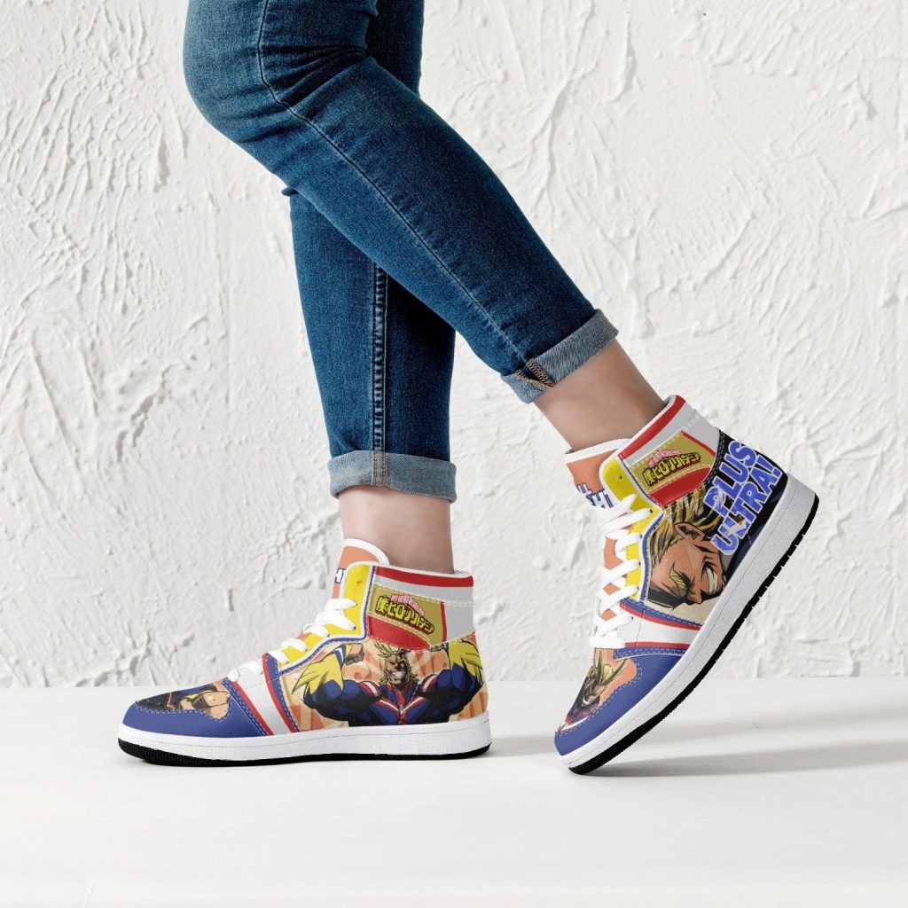 all might plus ultra my hero academia j force shoes 15 - Anime Shoes UK Store