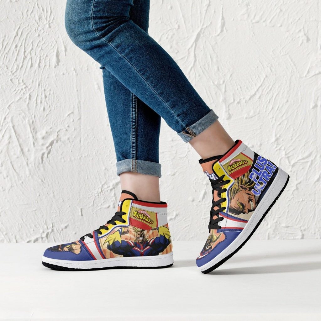 all might plus ultra my hero academia j force shoes 6 - Anime Shoes UK Store