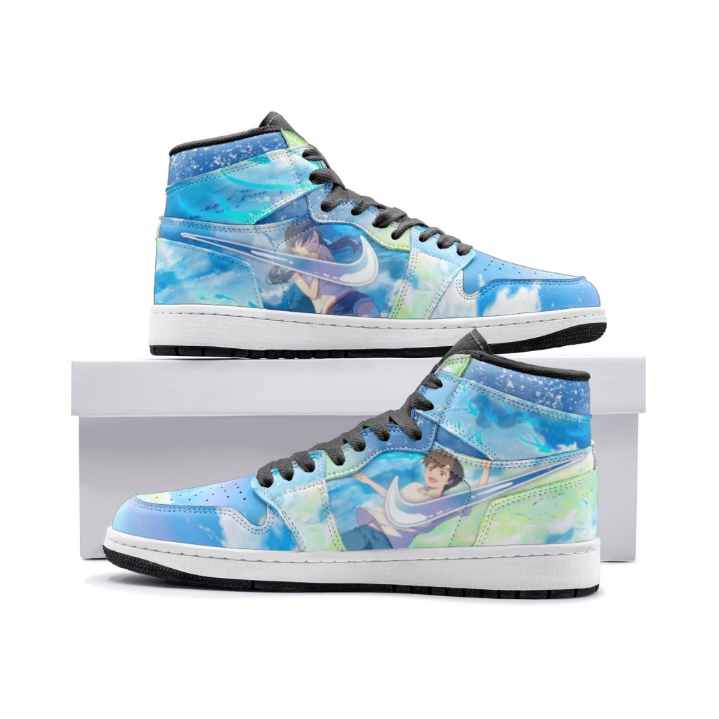 amano hina and morishima hodaka weathering with you jd1 shoes - Anime Shoes UK Store
