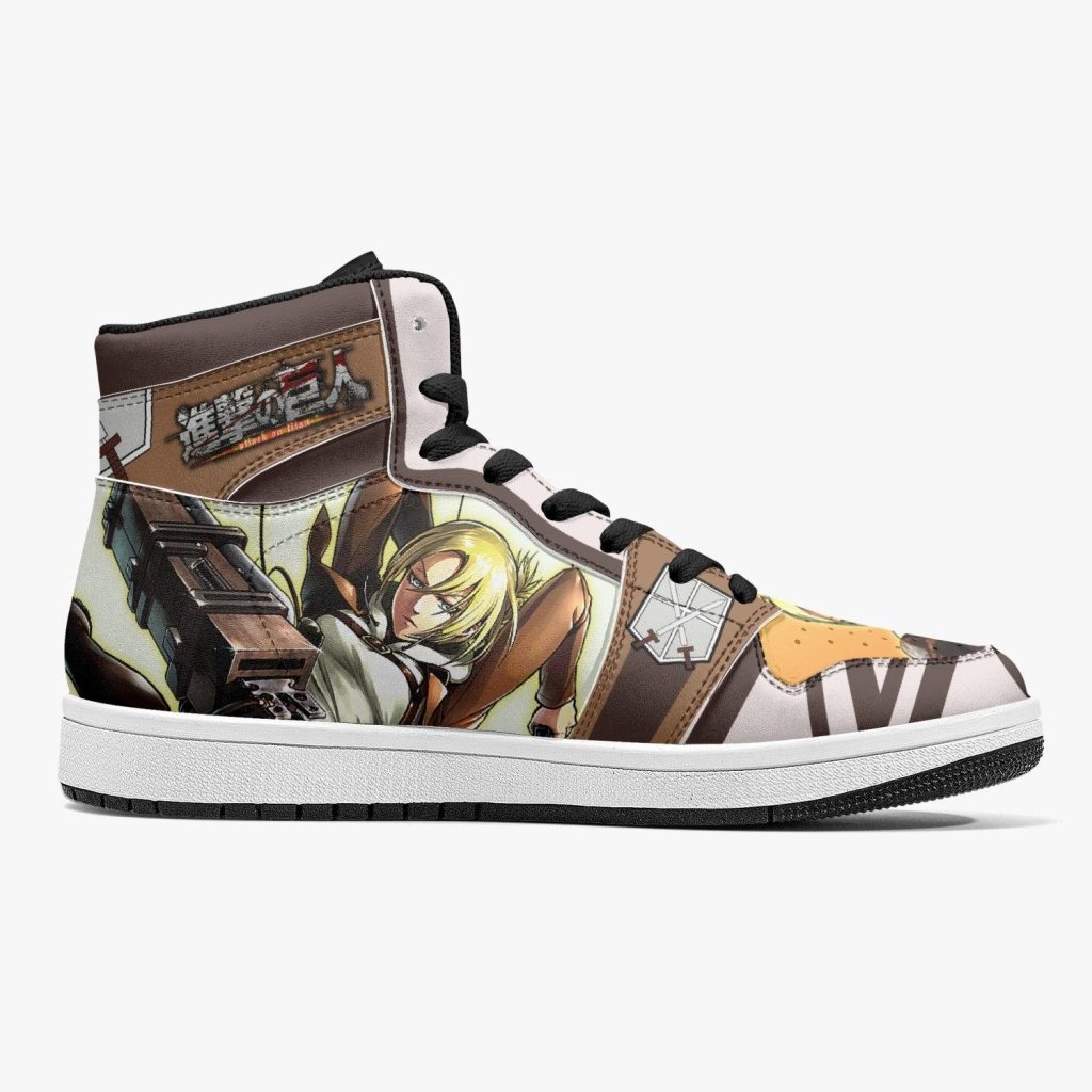 annie leonhart training corps attack on titan j force shoes 10 - Anime Shoes UK Store