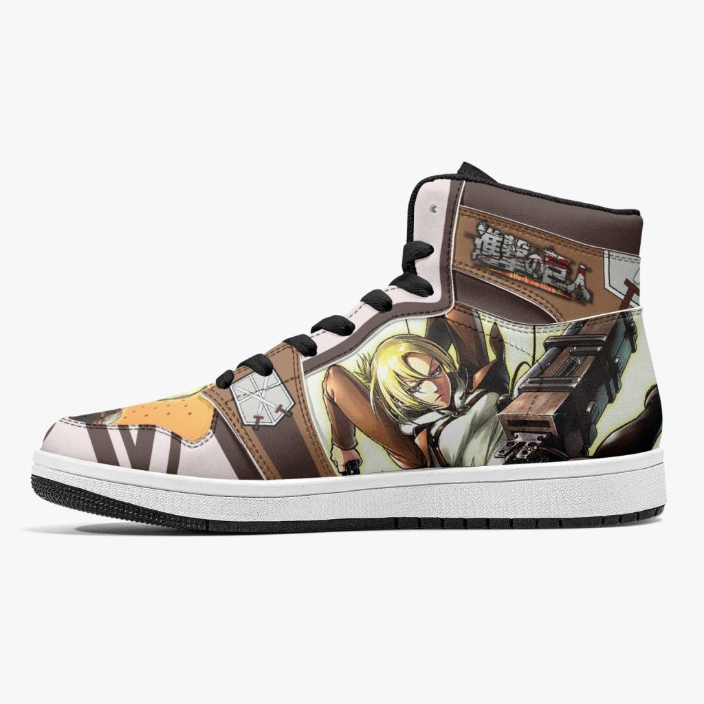 annie leonhart training corps attack on titan j force shoes 9 - Anime Shoes UK Store