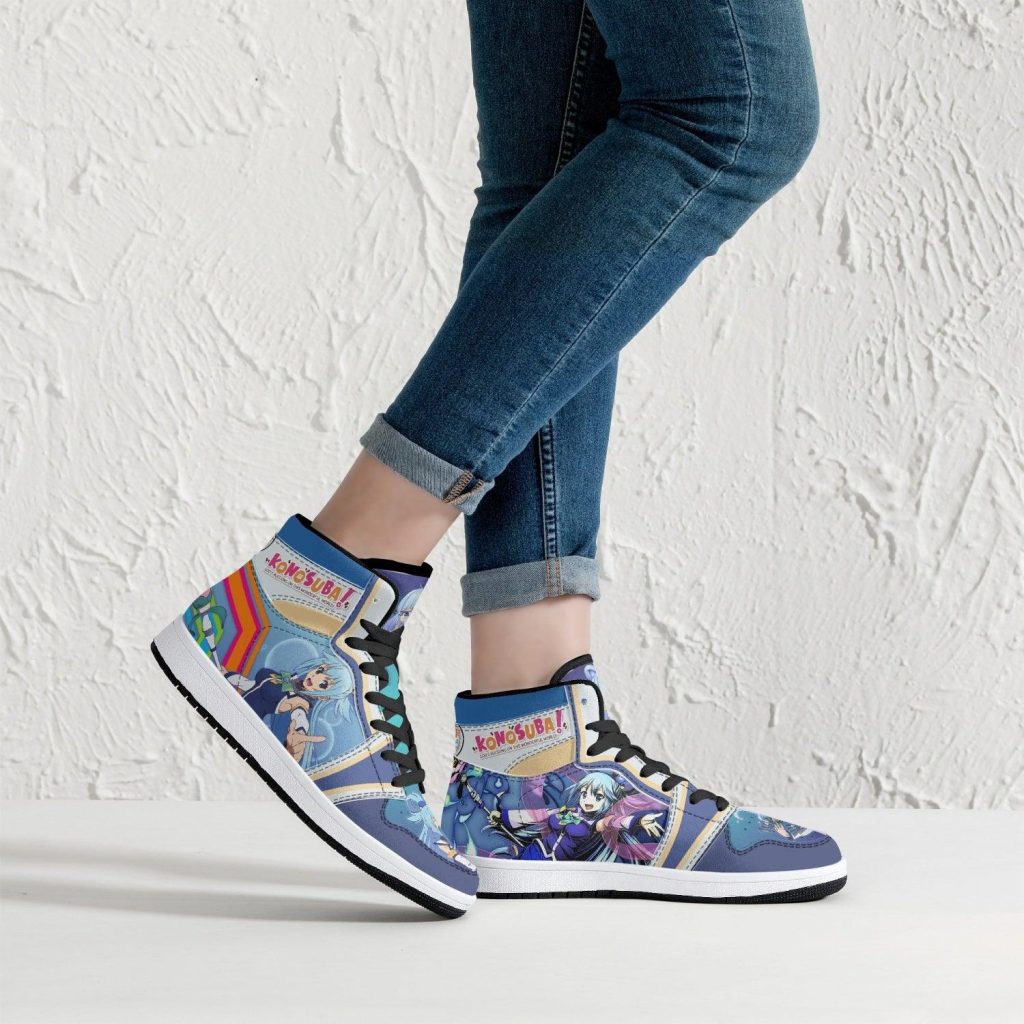 aqua konosuba j force shoes 5 - Anime Shoes UK Store