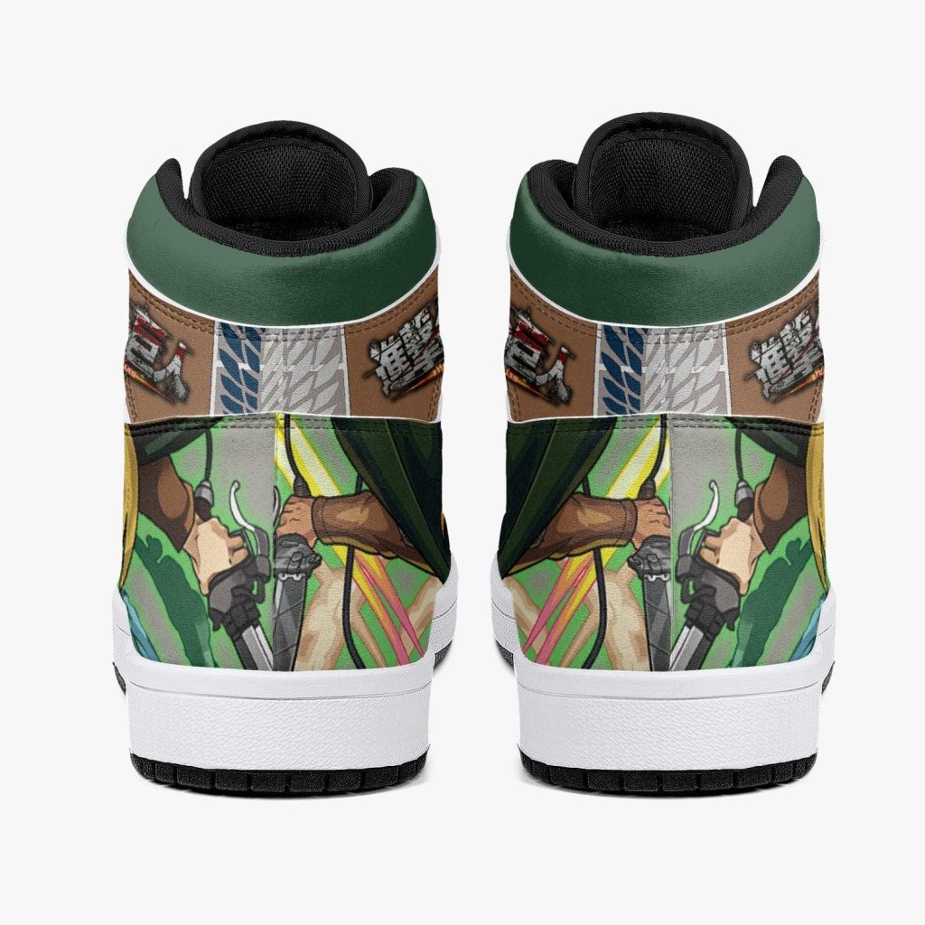 armin arlert survey corps attack on titan j force shoes 4 - Anime Shoes UK Store