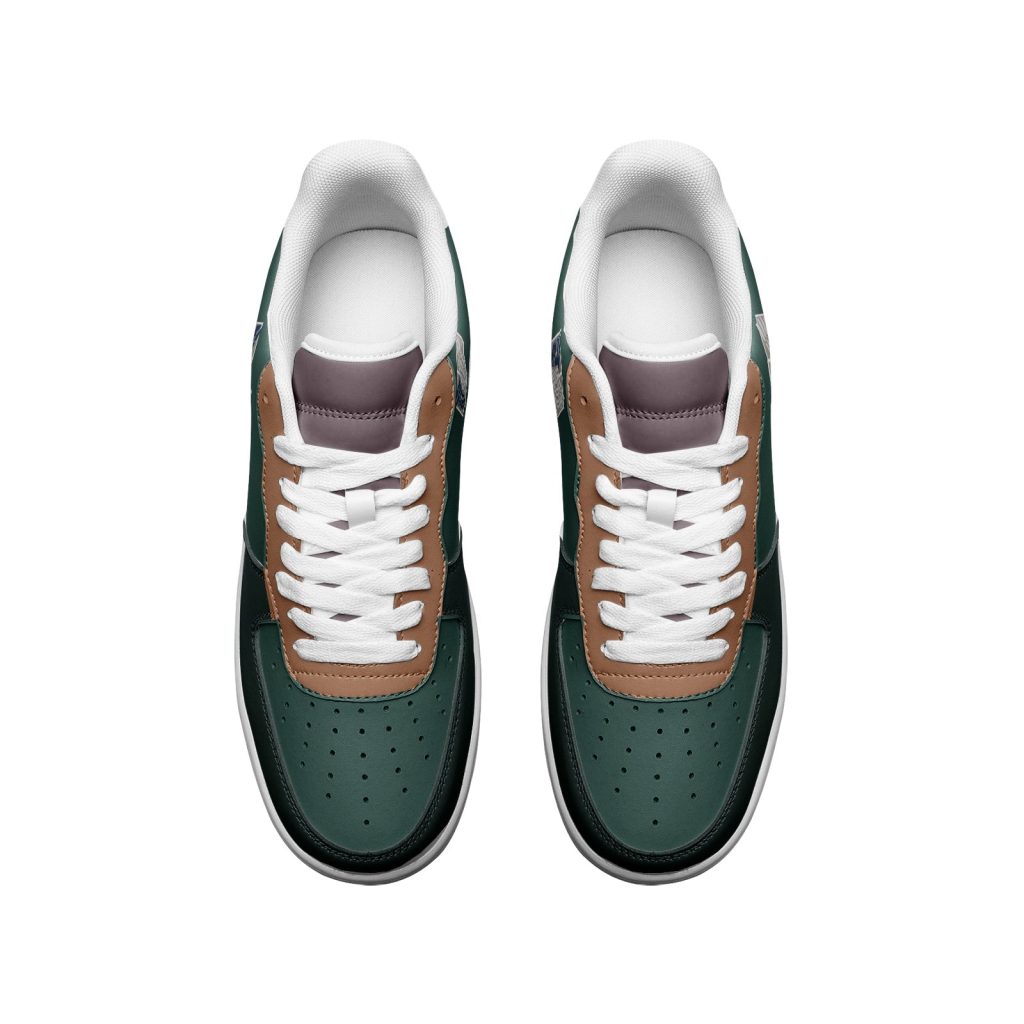 attack on titan survey corps kamehameha shoes 3 - Anime Shoes UK Store