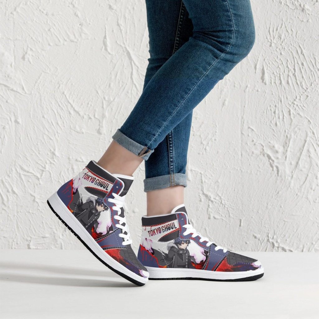 ayato kirishima tokyo ghoul j force shoes 13 - Anime Shoes UK Store