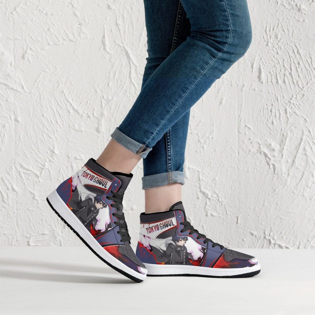 ayato kirishima tokyo ghoul j force shoes 6 - Anime Shoes UK Store