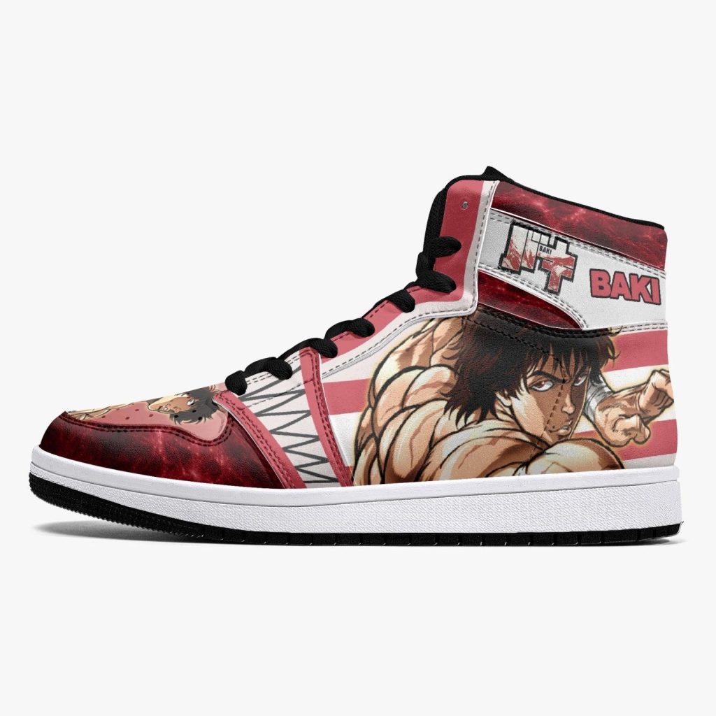 baki hanma baki j force shoes 8 - Anime Shoes UK Store