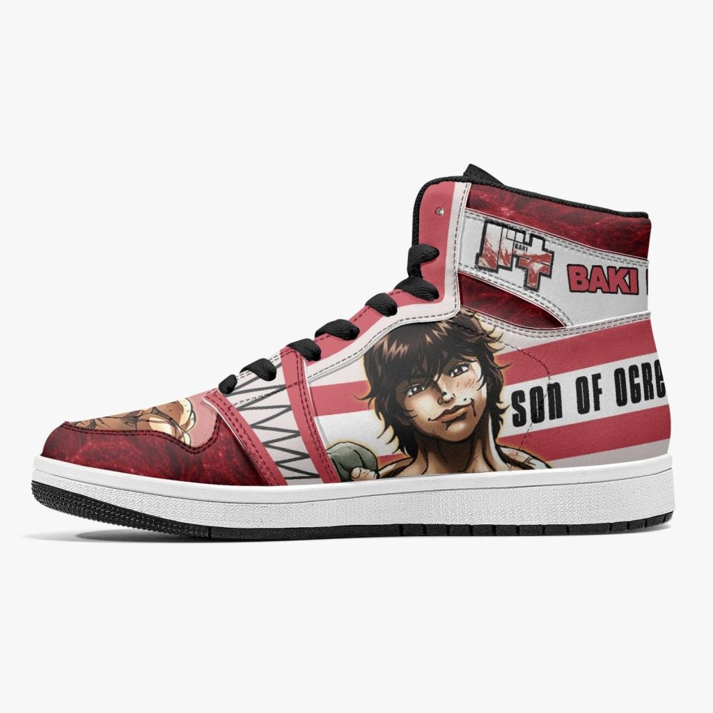 baki hanma baki j force shoes 9 - Anime Shoes UK Store