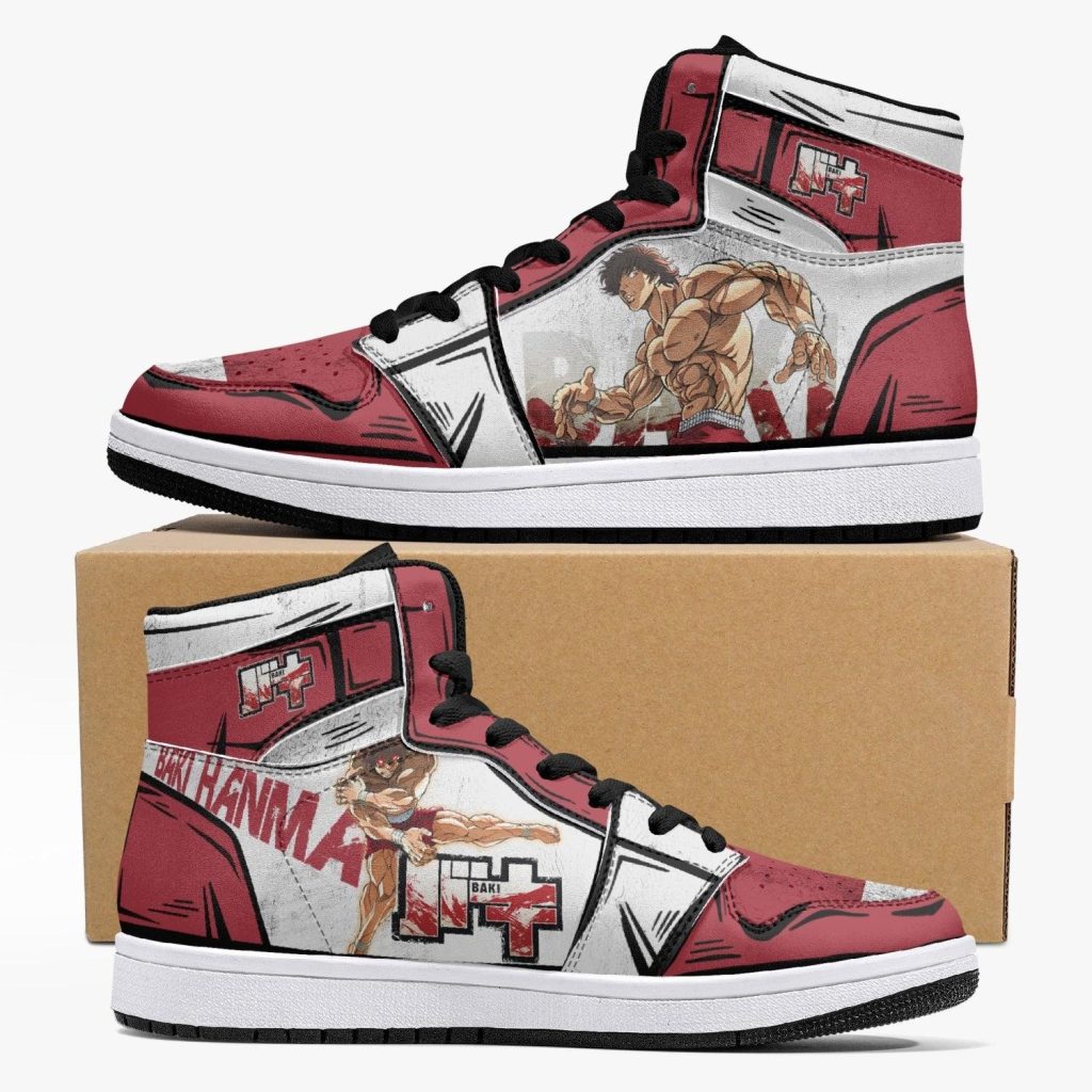 baki hanma baki j force shoes b0fe601a 99fc 406e b7e0 177efcb8228c - Anime Shoes UK Store