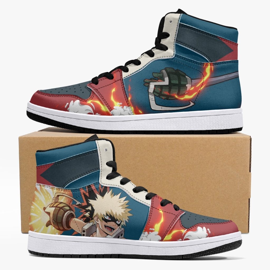 bakugo hand my hero academia j force shoes - Anime Shoes UK Store