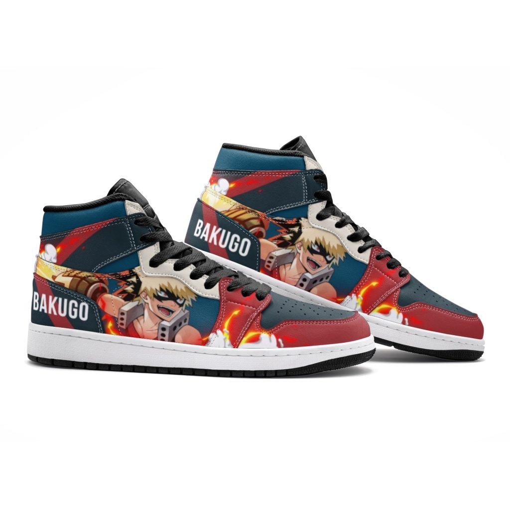 bakugo hand my hero academia jd1 shoes 2 - Anime Shoes UK Store