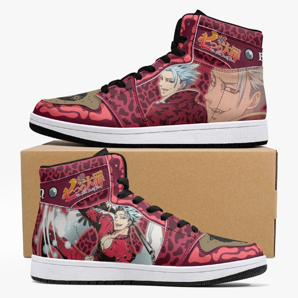 ban purgatory seven deadly sins j force shoes - Anime Shoes UK Store