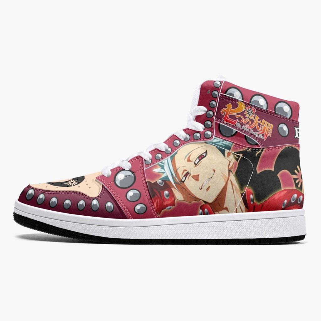 ban seven deadly sins j force shoes 7 - Anime Shoes UK Store
