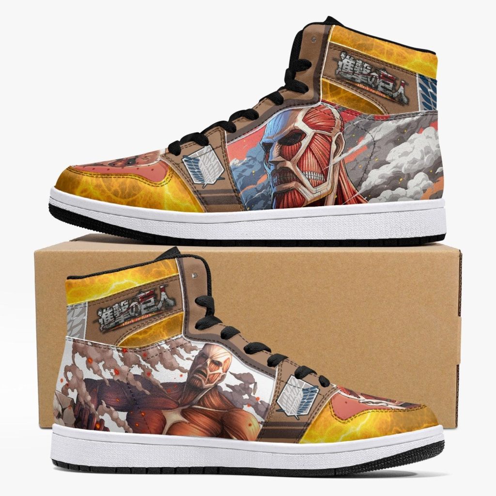 bertholdt hoover colossal titan attack on titan j force shoes - Anime Shoes UK Store