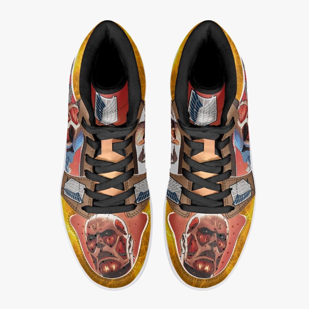bertholdt hoover colossal titan attack on titan j force shoes 3 - Anime Shoes UK Store